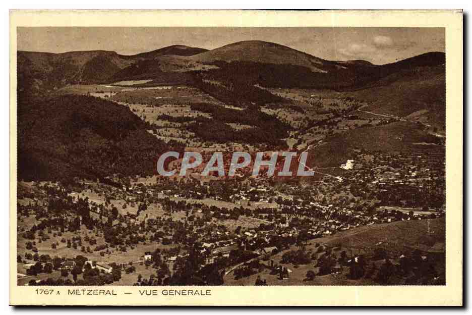 Metzeral — Vue Générale — Collection L'Alsace