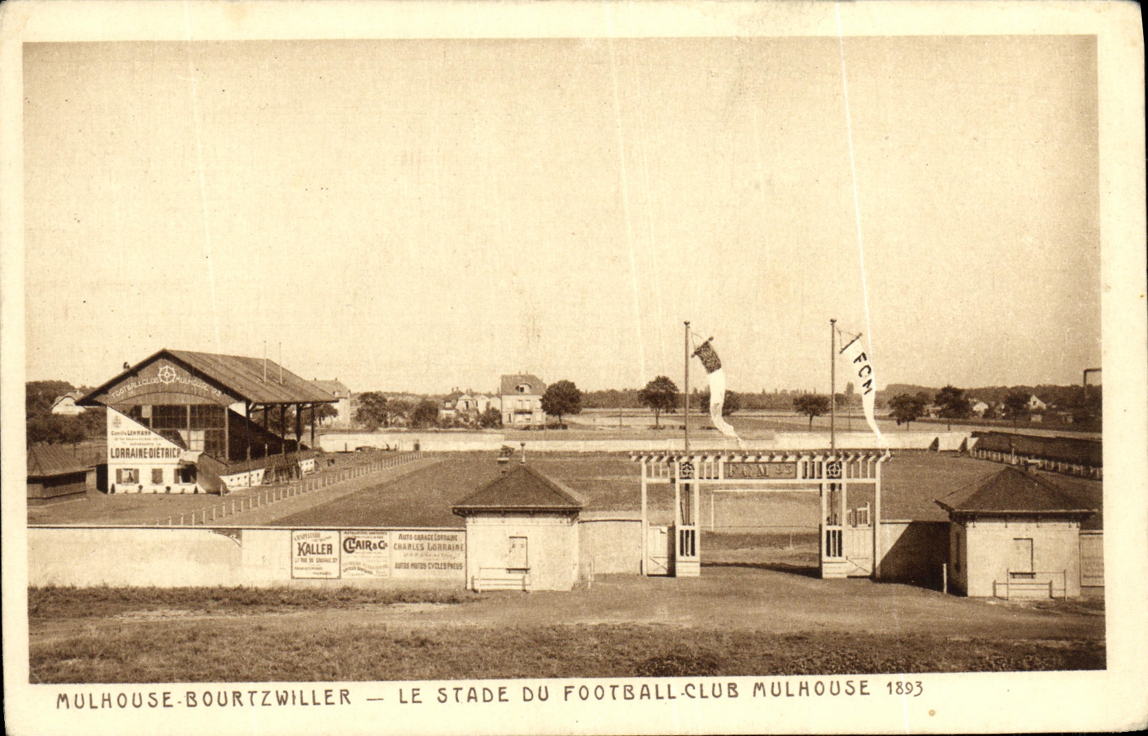 Mulhouse-Bourtzwiller — Le stade du Football-Club Mulhouse 1893