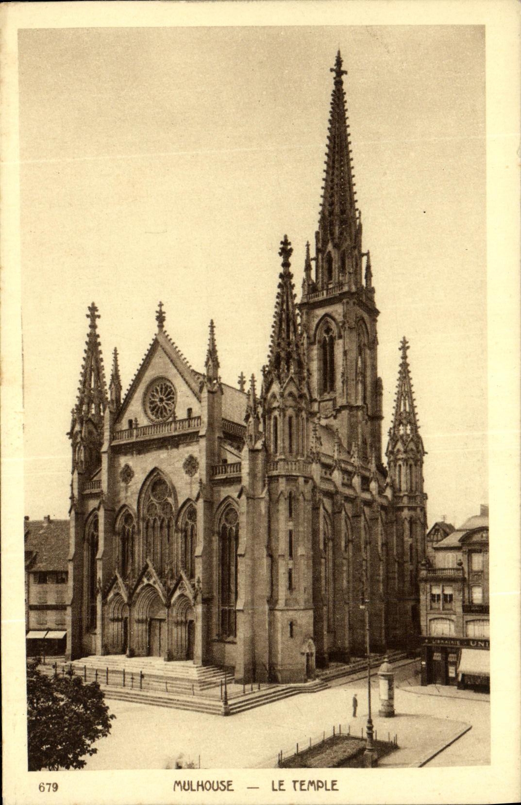 Mulhouse — Der Tempel — Verlag Braun & Cie, Nr. 679