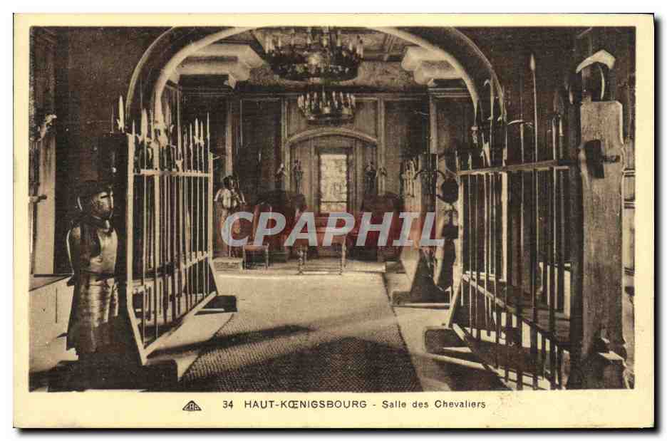 Haut-Königsbourg - Salle des Chevaliers — édition spéciale du château