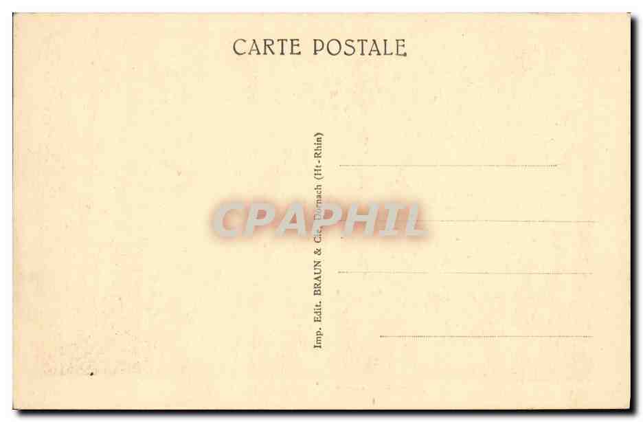 Haut-Königsbourg — La Salle des Fêtes — série 714 — Verso
