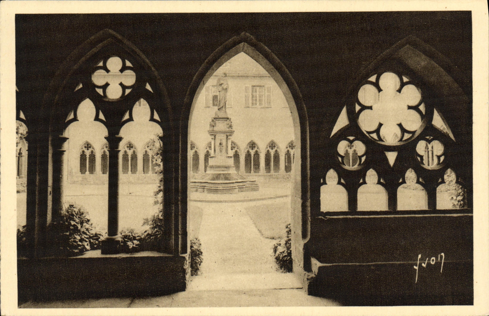 Colmar (Haut-Rhin) — Cloître de l'Ancien Couvent des Dominicaines — Éditeur: Les Éditions d'Art YV, Paris