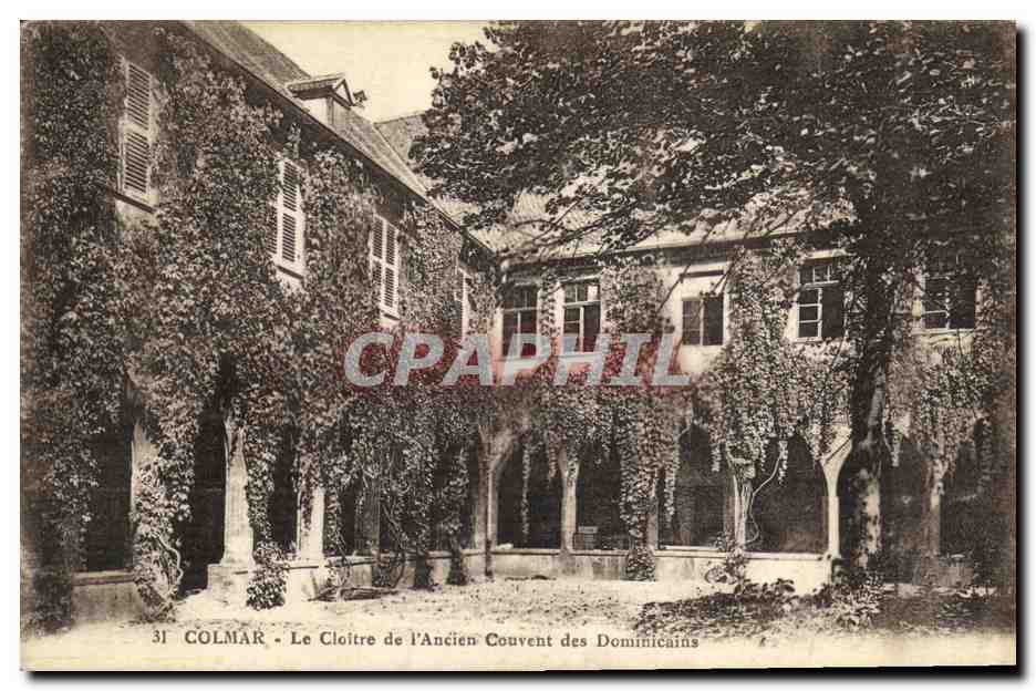 CPA Colmar Le Cloitre de L Ancien Couvent des Dominicains