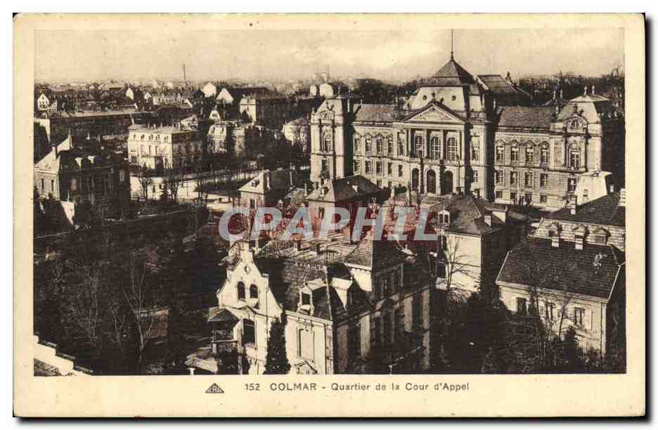 CPA Colmar Quartier de la Cour d Appel