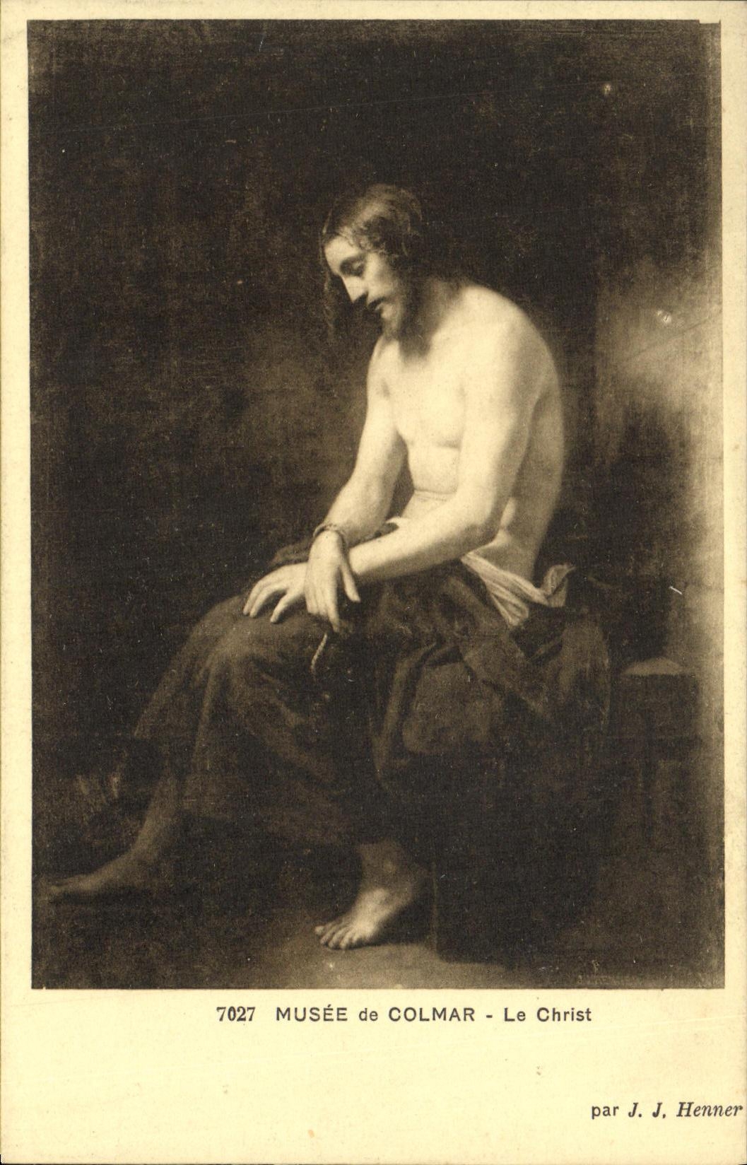 Le Christ — Musée de Colmar — par J. J. Henner