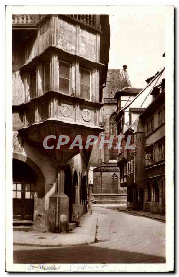 CPA Colmar Le Vieux La maison Pfister vers la rue Merciere
