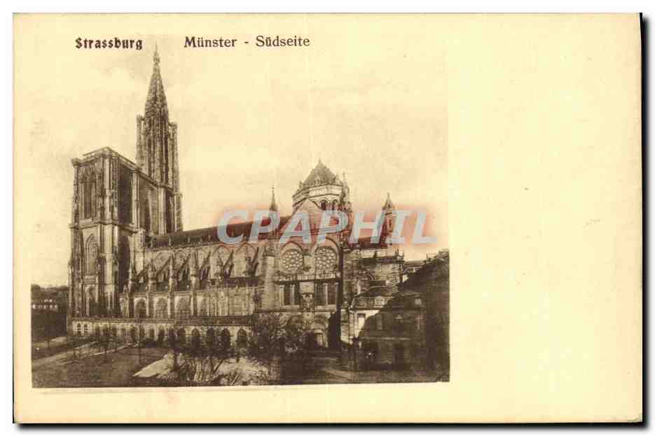 CPA Strasbourg Munster Sudseite