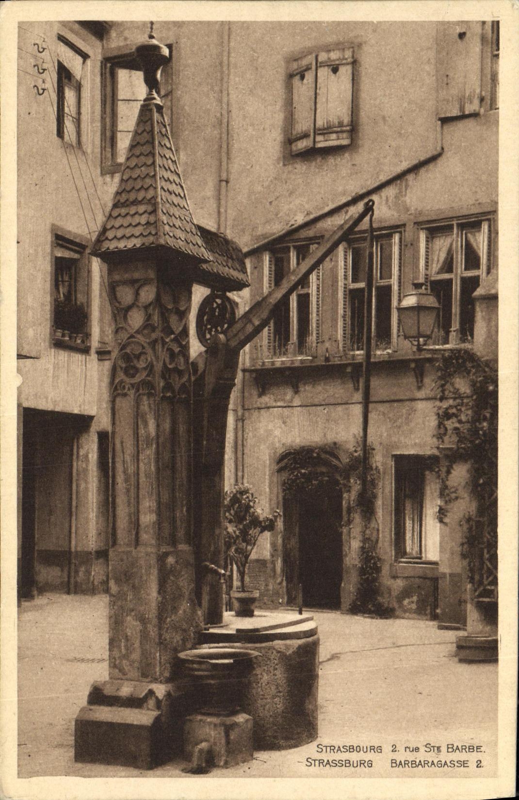 CPA Strasbourg 2 rue Ste Barbe