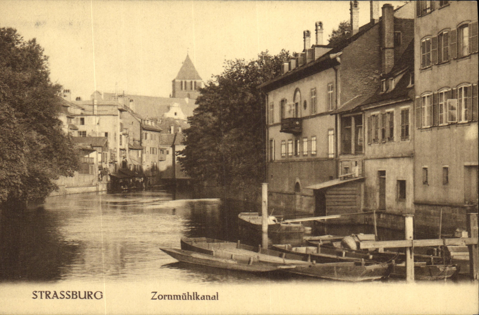 CPA Strasbourg Zornmuhlkanal
