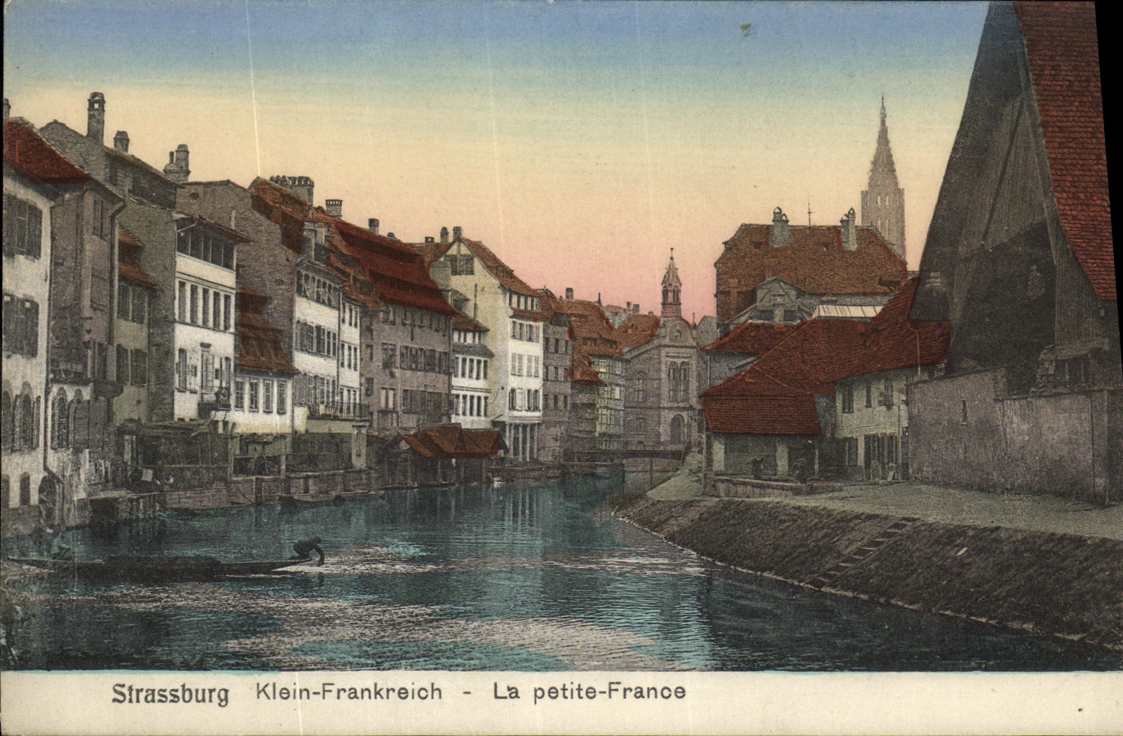 CPA Strasbourg Klein Frankreich La Petite France