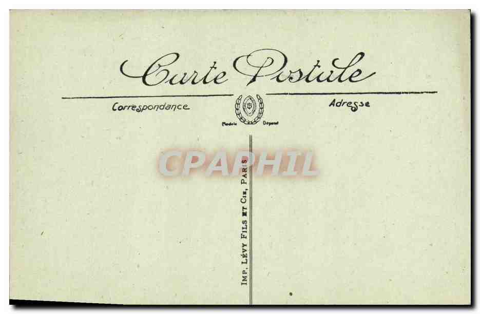 CPA Strasbourg Cathedrale La Chaire — Verso