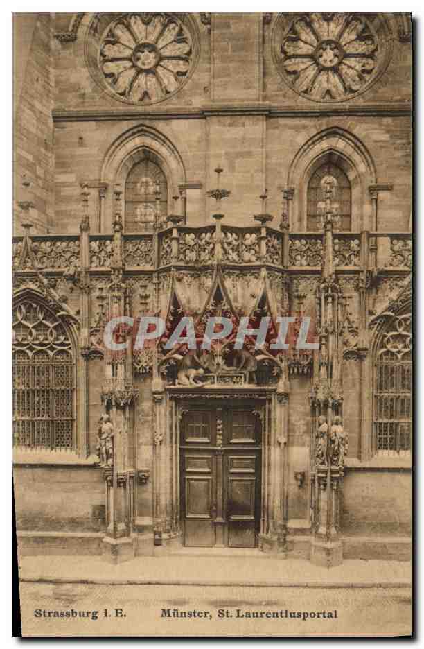 CPA Strasbourg Munster St Laurentiusportal