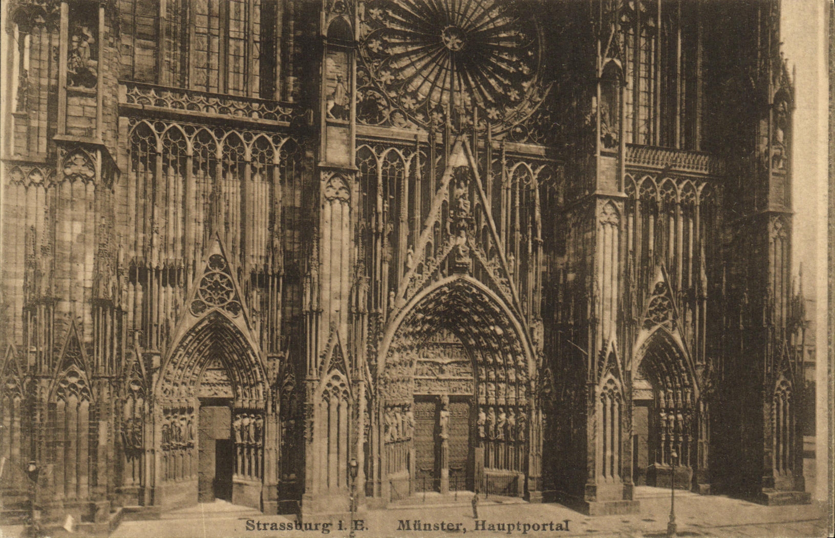 CPA Strasbourg Munster Hauptportal