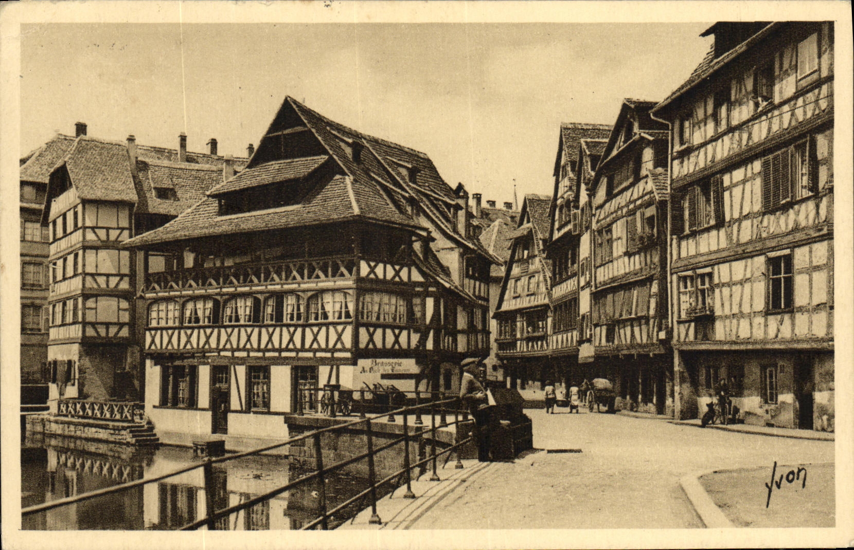 CPA Strassburg Un Coin de la Petite France