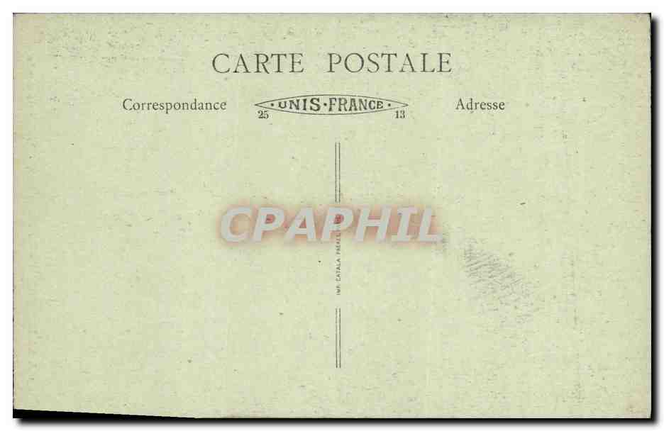 CPA Strasbourg La Cathedrale Portail de Droite — Verso