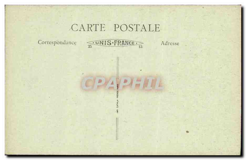 CPA Strasbourg La Cathedrale Portail de Gauche — Verso