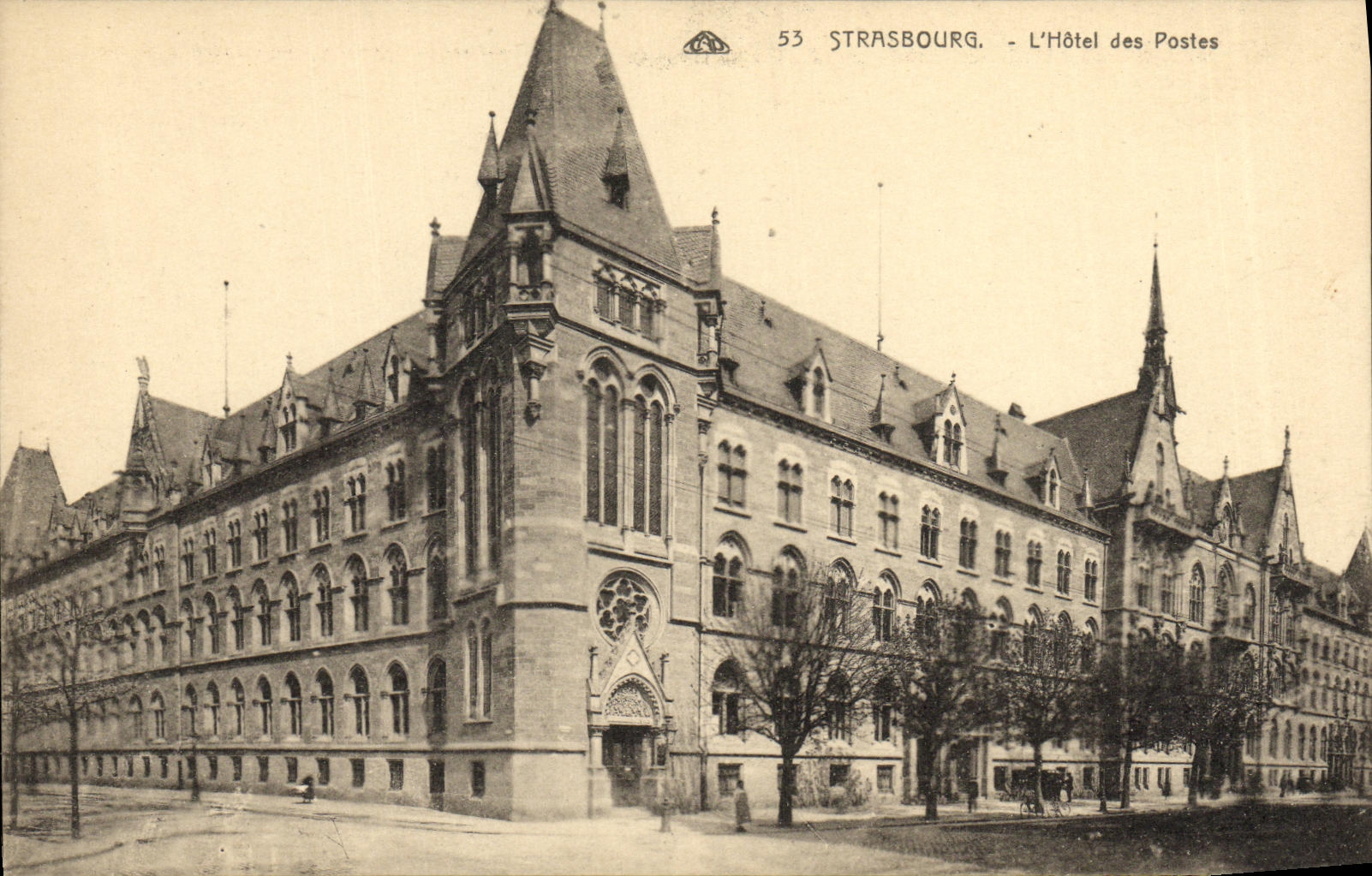 CPA Strasbourg L Hotel des Postes