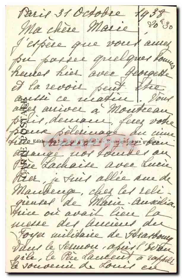 CPA Strasbourg La petite France G Krall — Rückseite