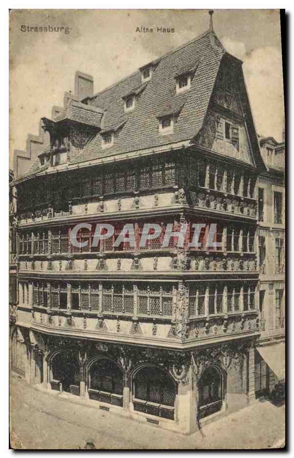 CPA Strasbourg Altes Haus
