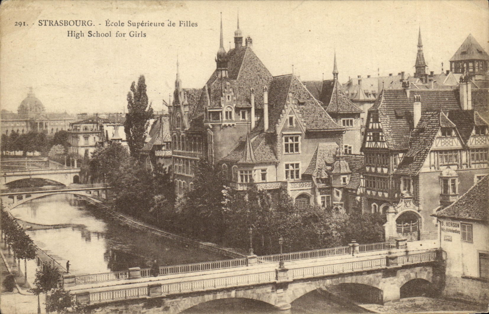 CPA Strasbourg Ecole Superieure de Filles 