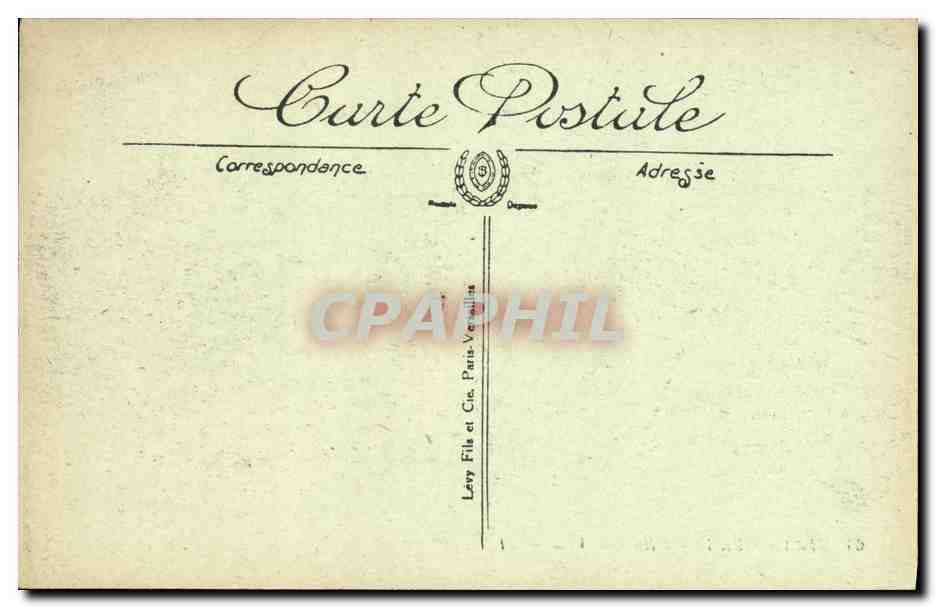 CPA Strasbourg L Hotel de Ville — Rückseite