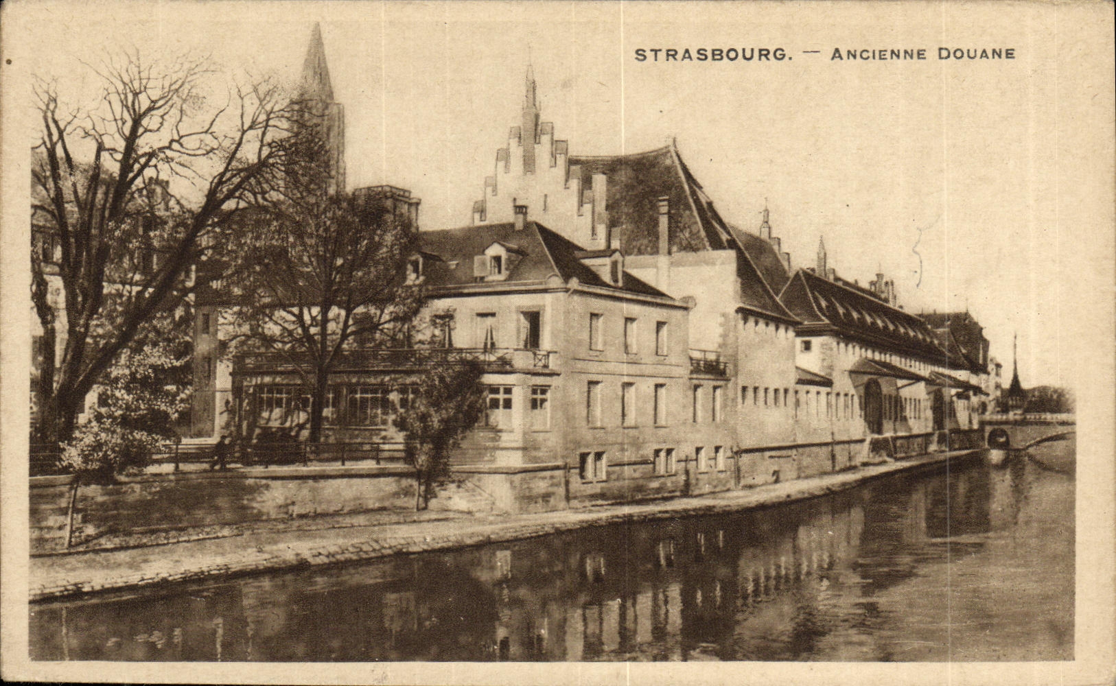 CPA Strasbourg Ancienne Douane