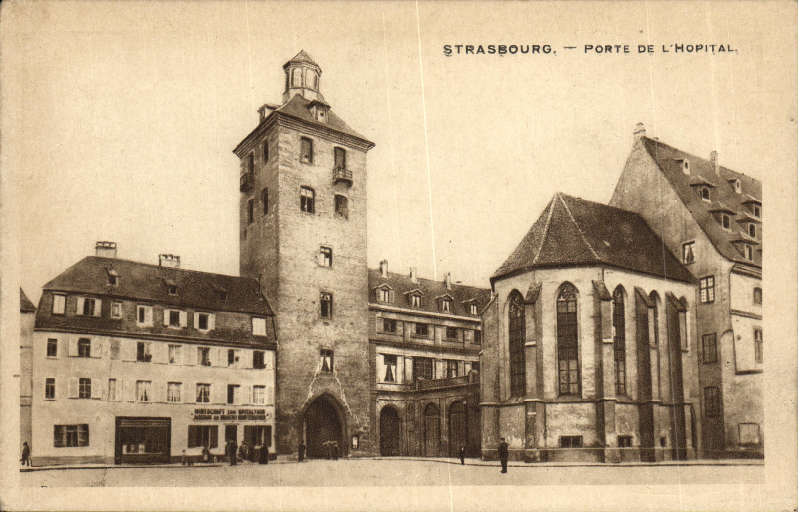 CPA Strasbourg Porte De L Hopital