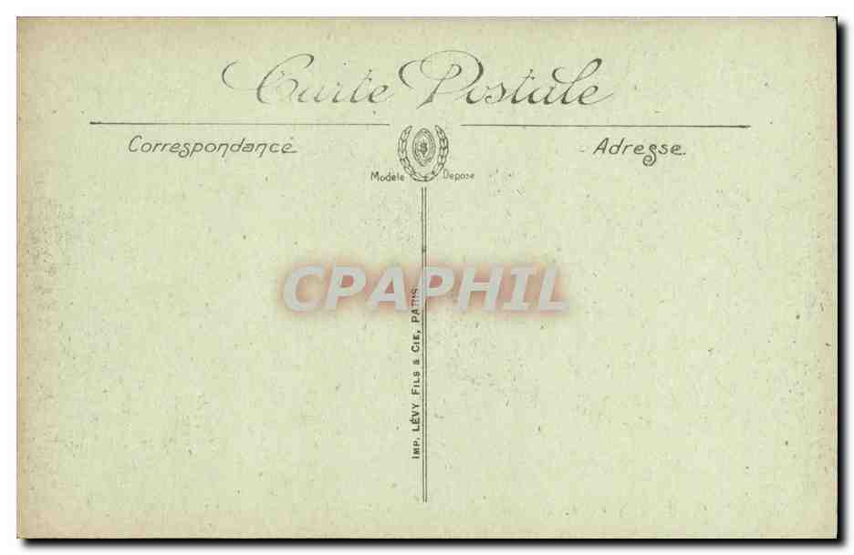 CPA Strasbourg Le Chateau Ancienne residence du cardinal de Rohan — Verso