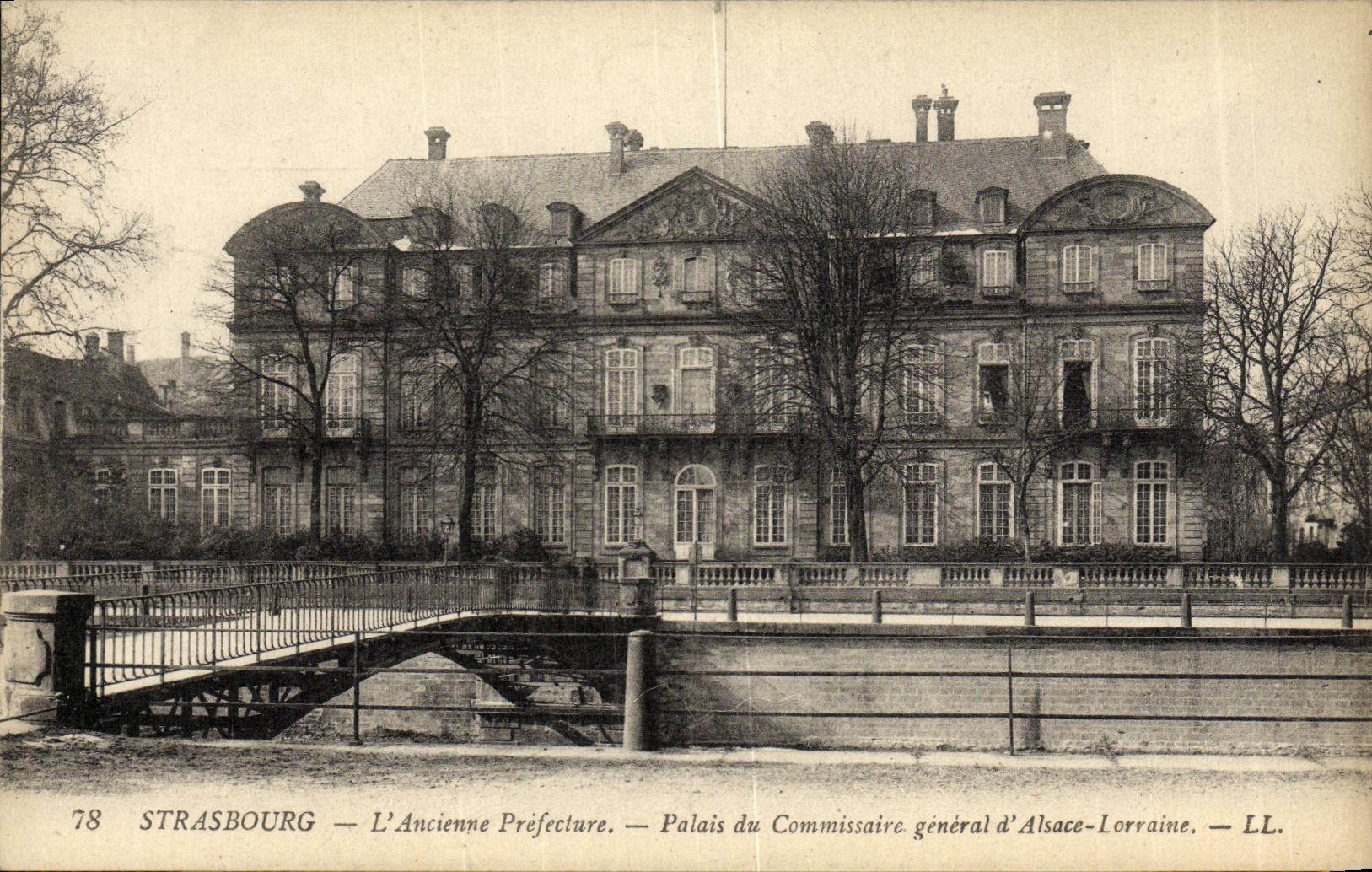 CPA Strasbourg L Ancienne Prefecture Palais du Commissaire General d Alsac Lorraine 