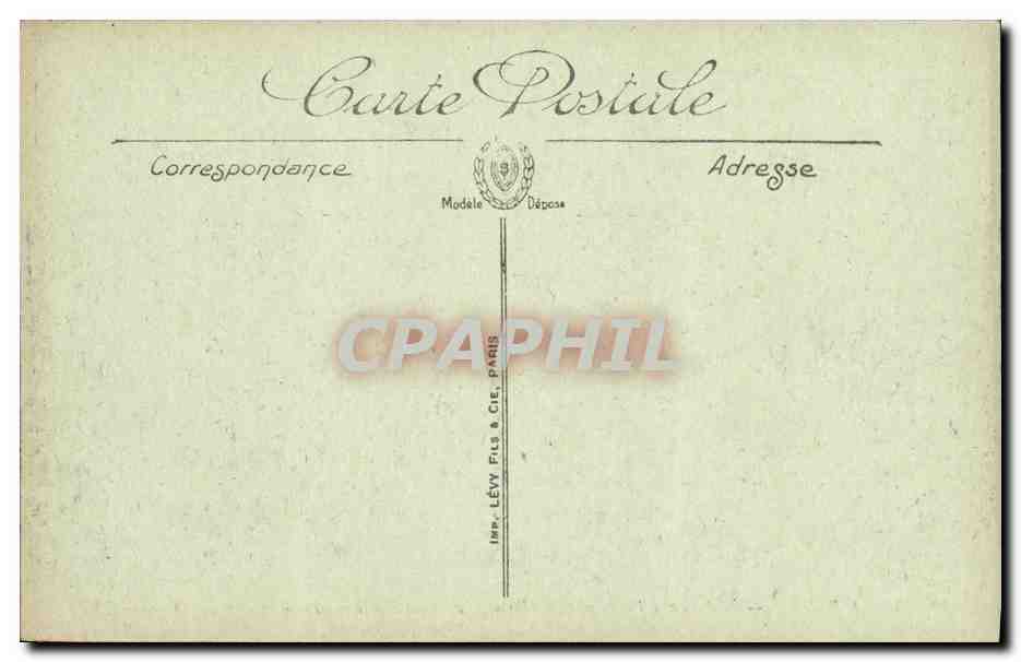 CPA Strasbourg L Ancienne Prefecture Palais du Commissaire General d Alsac Lorraine  — Rückseite