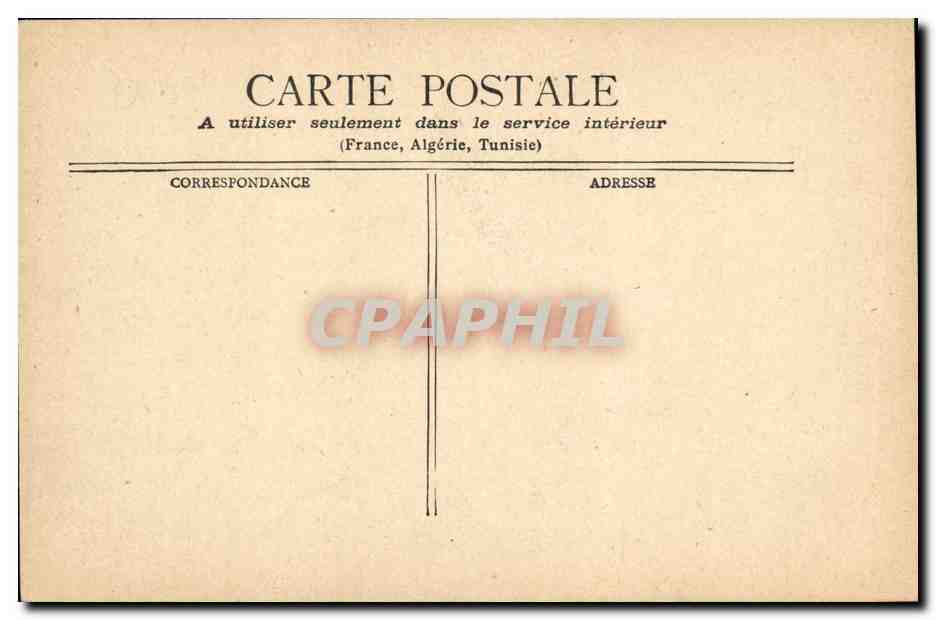 CPA Strasbourg Cathedrale Munster — Verso