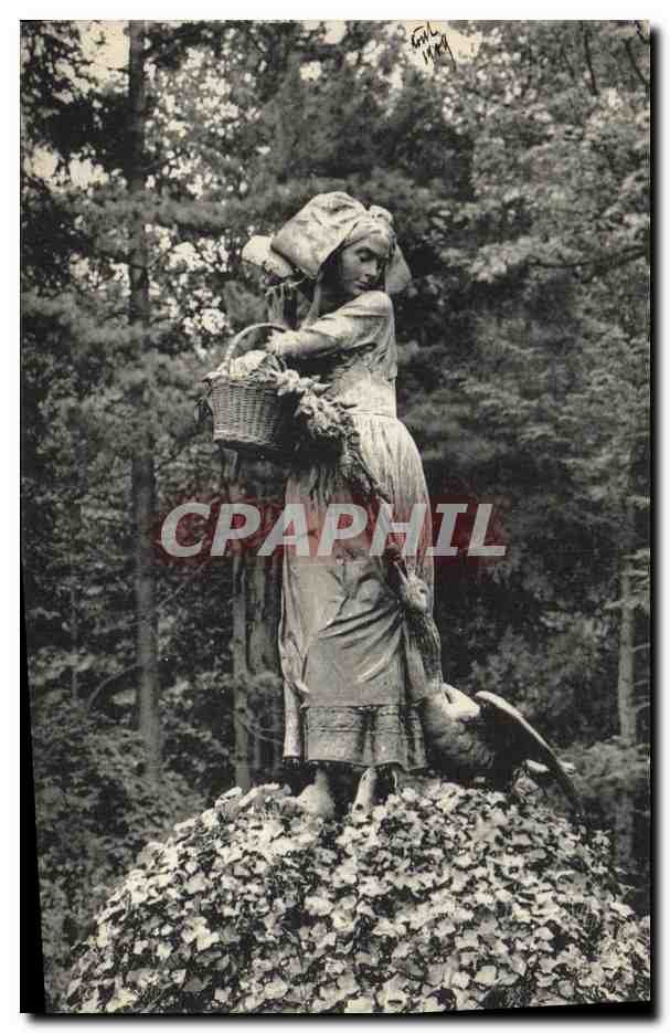 Statue de la Jeune Fille au Panier — Strasbourg, Gänselesel — Éditeur VI 42000