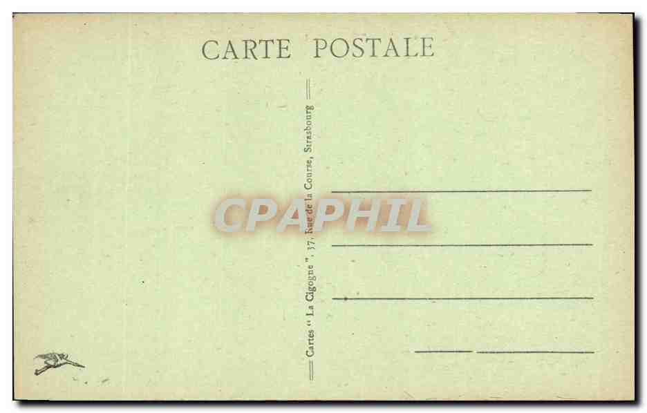 CPA Strassburg La Petite France Soldats Militaria — Rückseite