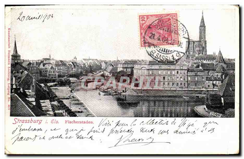 CPA Strasbourg Fischerstaden