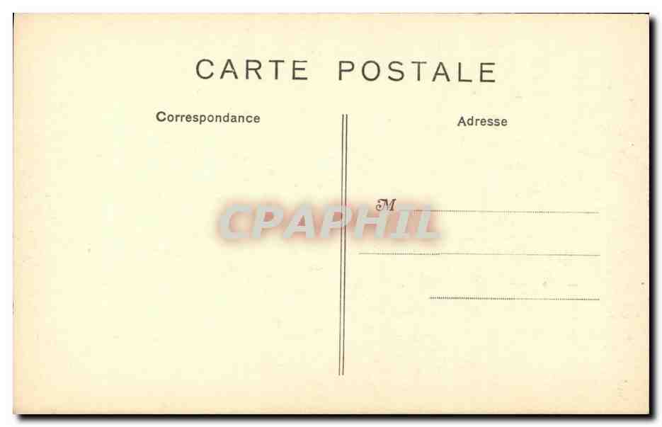 CPA Strasbourg Maison du Sabot — Rückseite