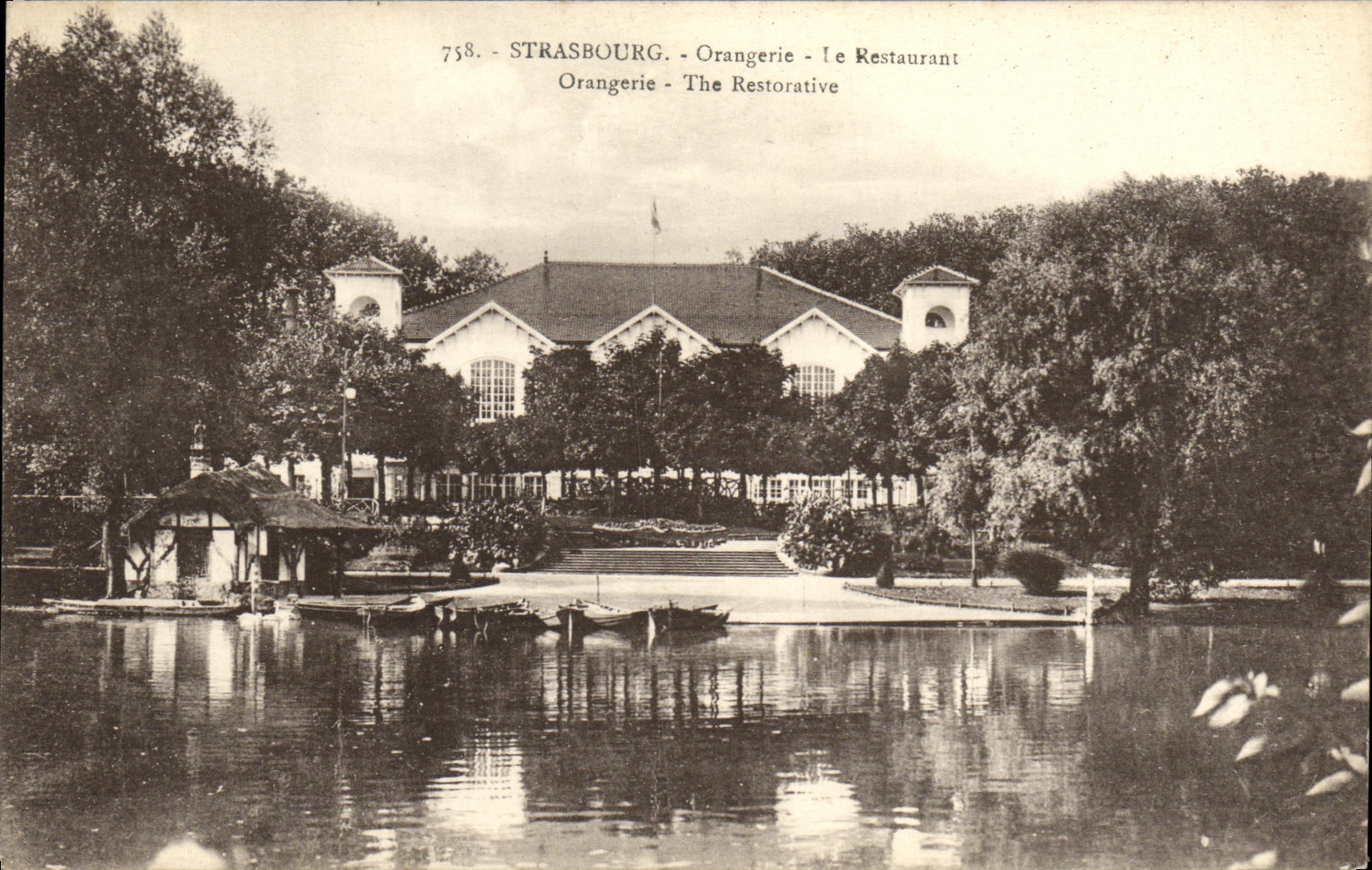 Strasbourg - Orangerie - Le Restaurant