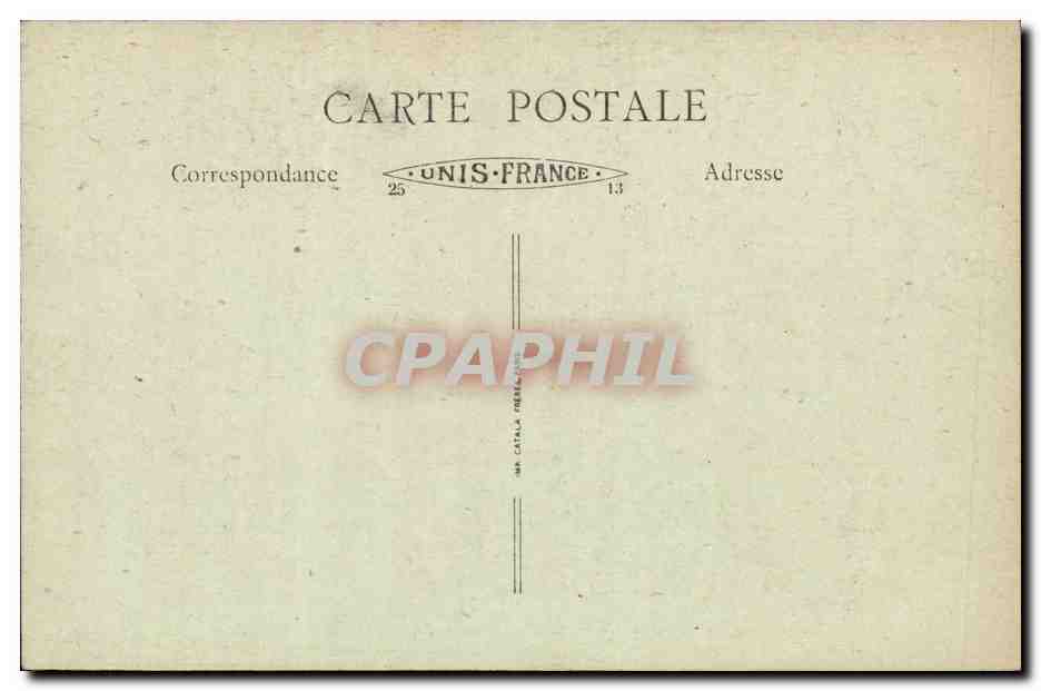 CPA Strasbourg Cathedrale Portail Saint Laurent — Verso