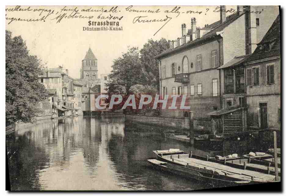 CPA Strasbourg Duntzmuhl Kanal
