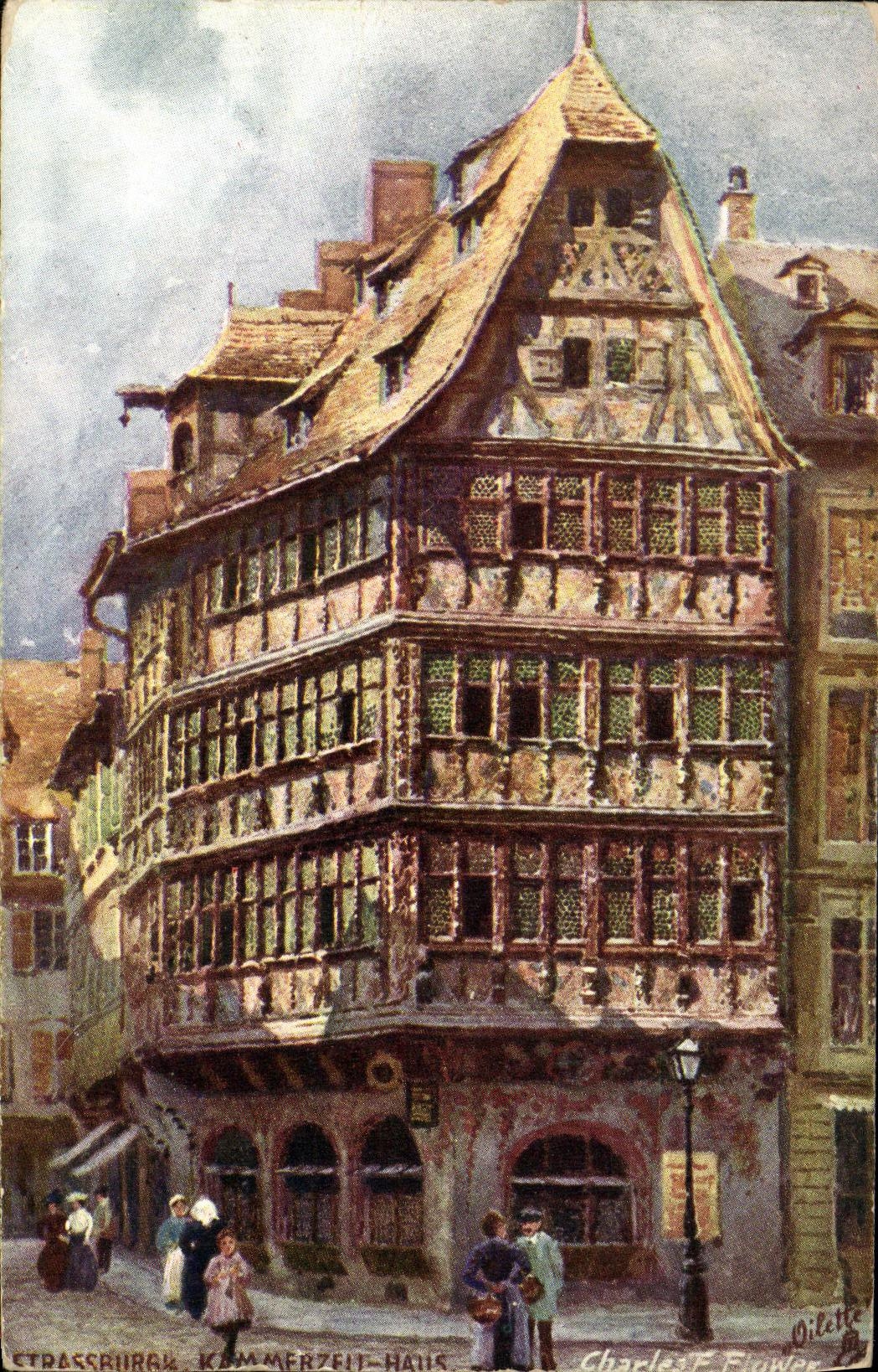 CPA Strasbourg Kammerzell Haus