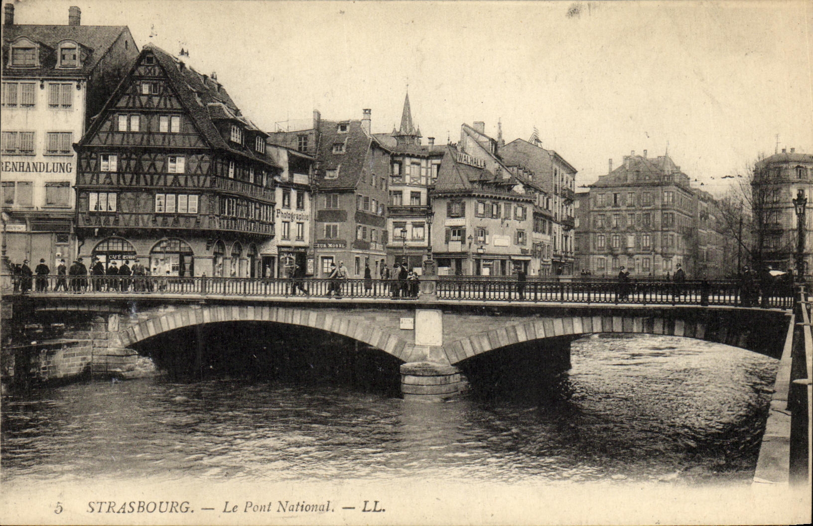 CPA Strasbourg Le Pont National