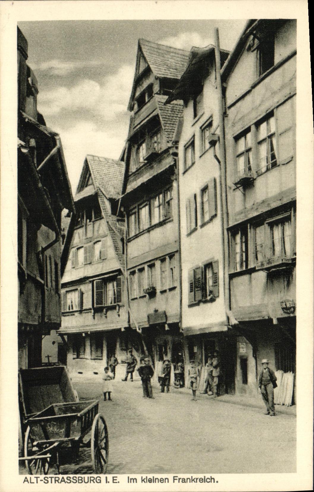 CPA Strasbourg Im Kleinen Frankreich