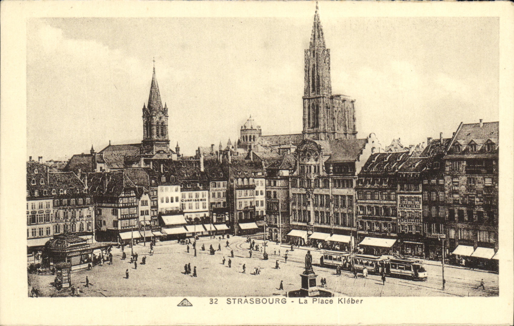 CPA Strasbourg La Palce Kleber