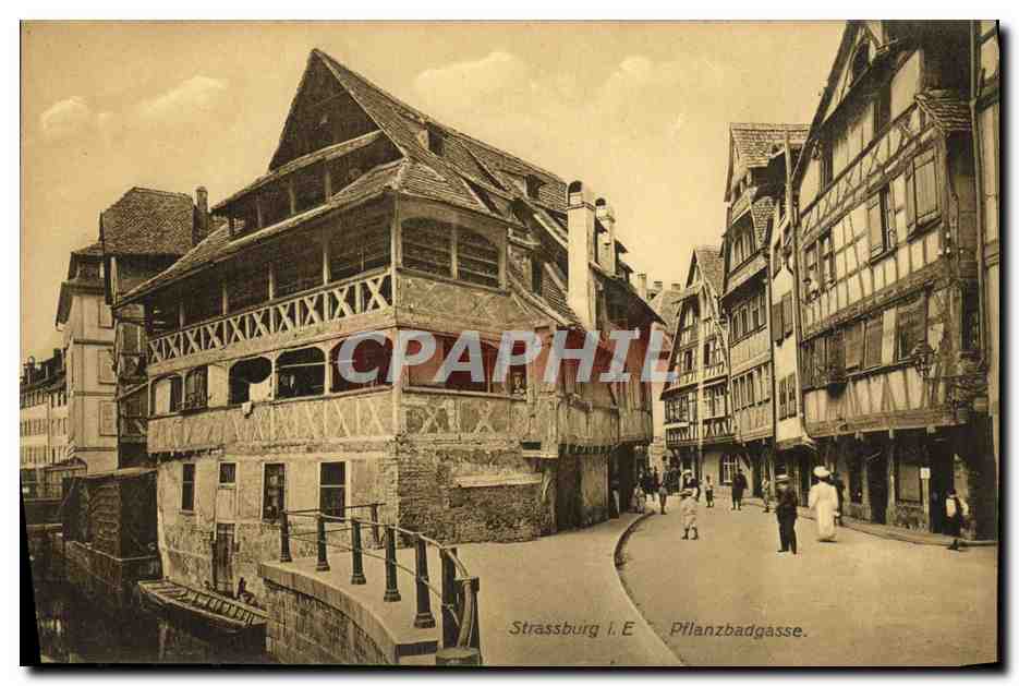 CPA Strassburg Pilanzbadgasse