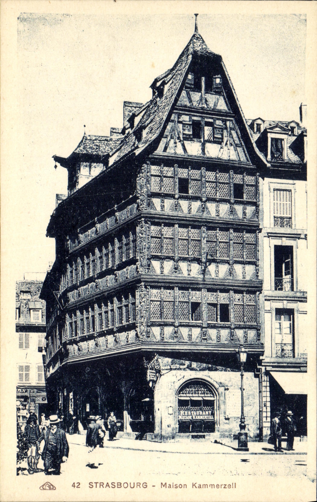 CPA Strasburg Maison Kammerzell