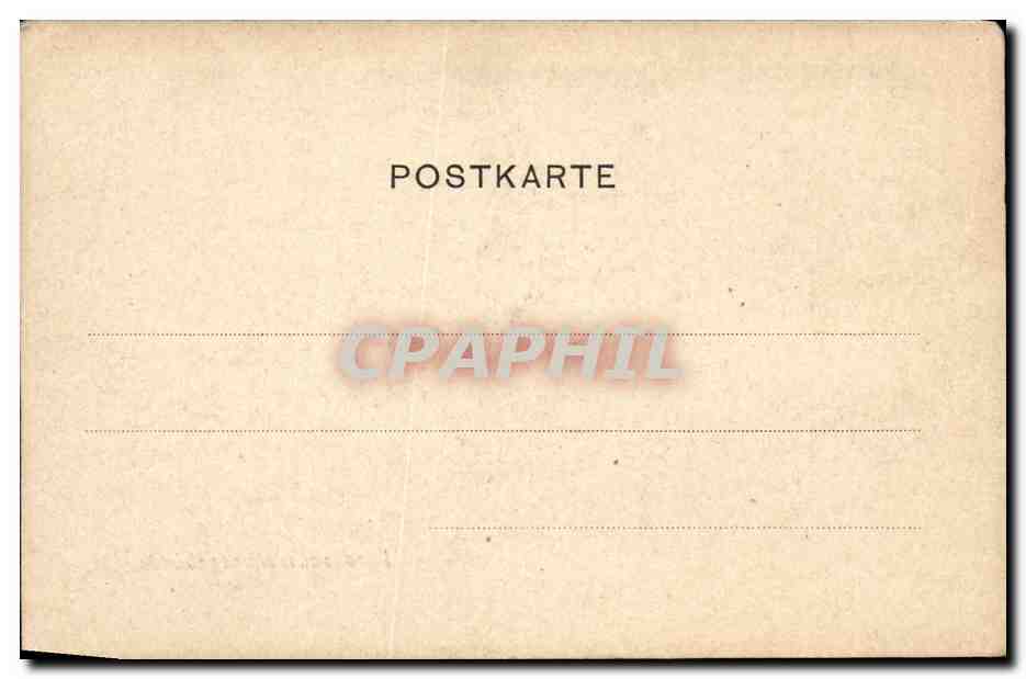 CPA Gruss aus Strasburg Landesausschussgebaude — Verso