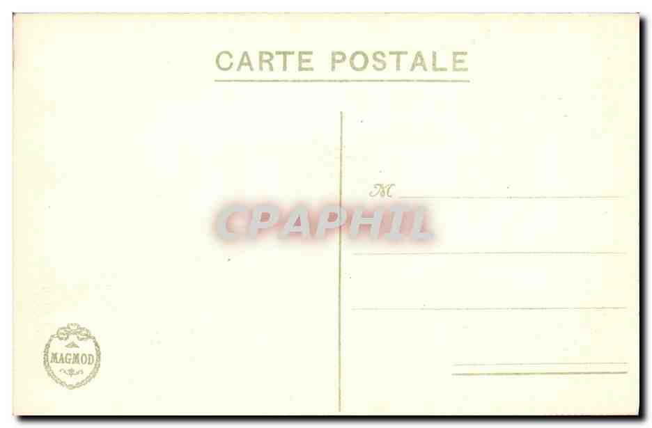 CPA Strasburg Pont des Vosges Eglise Protestante et Cathedrale — Verso