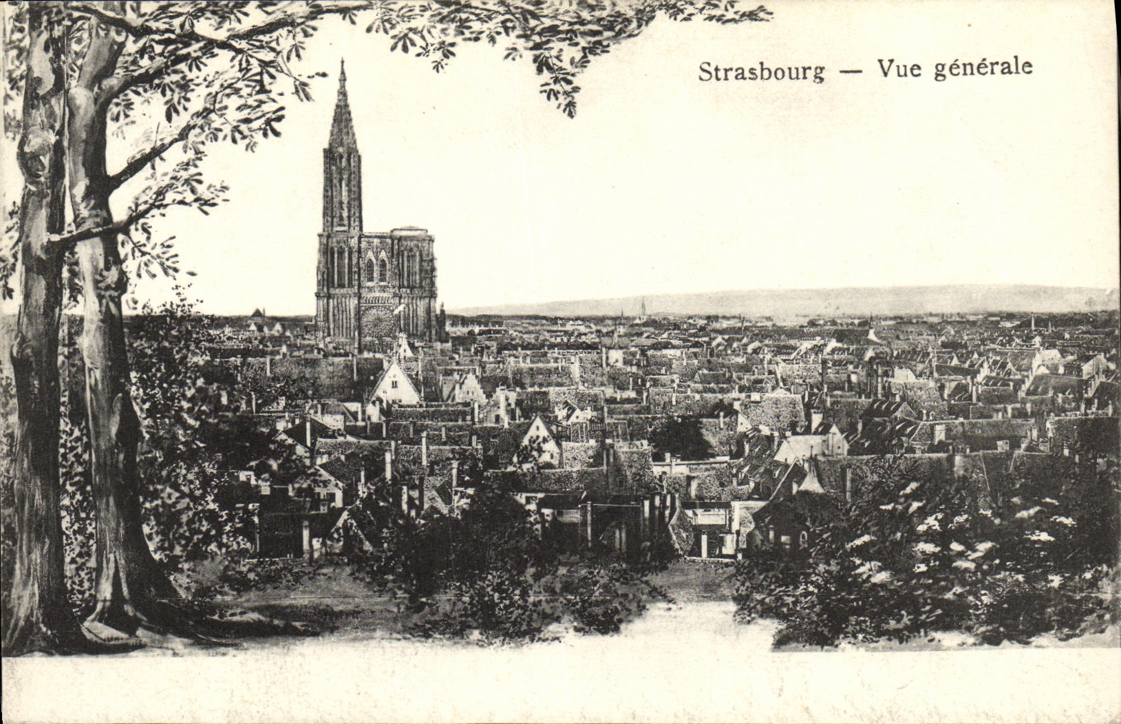 CPA Strasburg Vue Generale