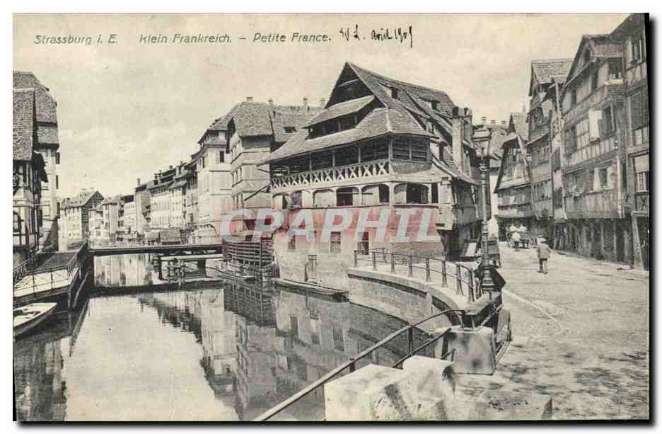 CPA Strasburg Klein Frankreich Petite France