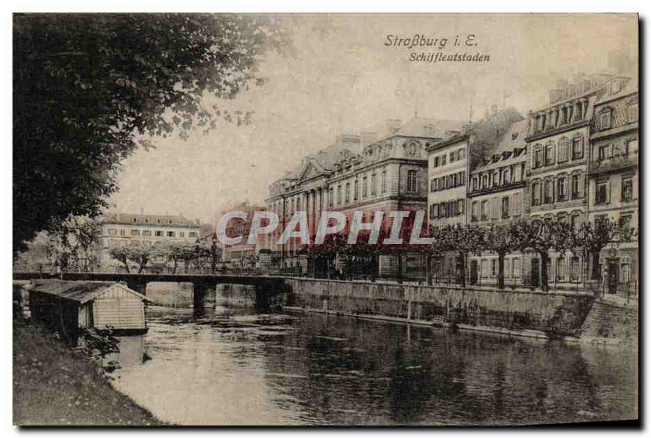 CPA Strasbourg Schiffleutstaden