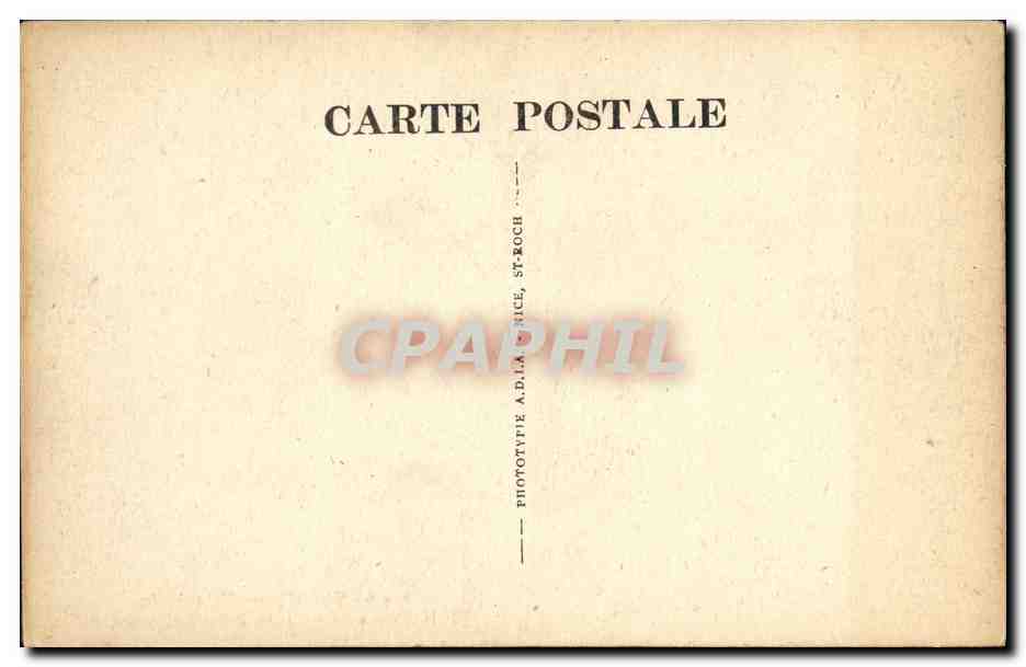 CPA Grasse Un coin de la salle a manger du Belevedere Palace — Rückseite